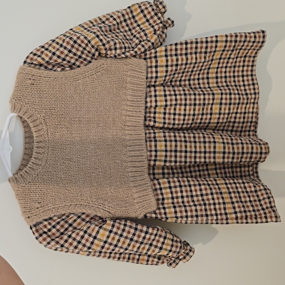 ZARA girls Dress 9-12 m